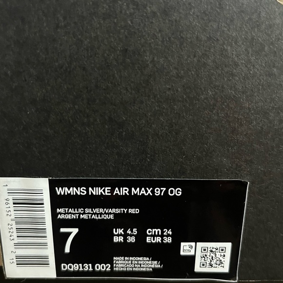 NWB Nike Air Max 97 OG - Picture 7 of 7